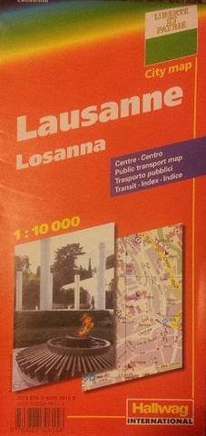Lausanne - City Map